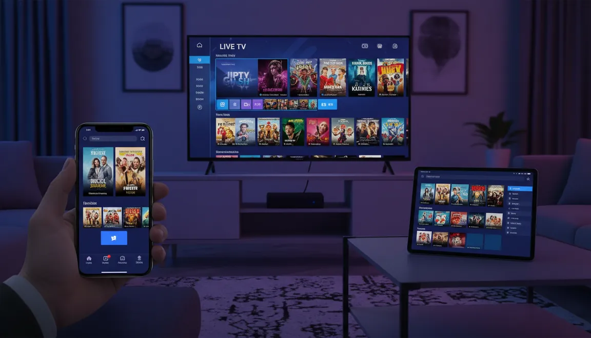 iptv france abonnement premium iptv Applications IPTV affichées sur Smart TV, iPhone, iPad et box Android